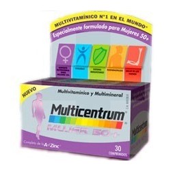 Multicentrum Mujer 50 + 90 comprimidos
