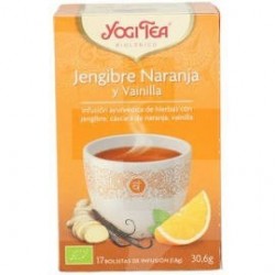 YOGI TEA® Jengibre, Naranja y Vainilla